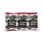 Alga Nori Tradicional Gwangcheon Sangwon Jaeraekim – Pack 3 Unidades | Gim Ancestral Coreano