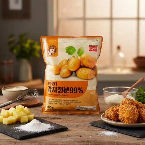 Almidón de Papa Coreano Hwami 500g – Fécula de Papa para Cocina Asiática