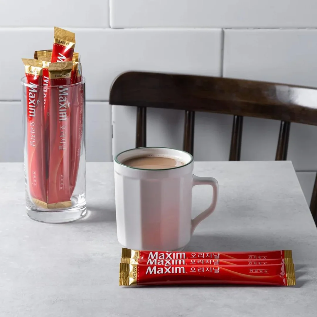 Cafe Maxim Original 20 Sachets 07 Café Maxim Original 20 Sachets – Café Coreano Instantáneo