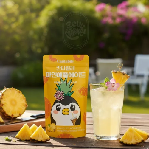 Drink Pouch Cantabile Piña – Bebida Coreana de Piña