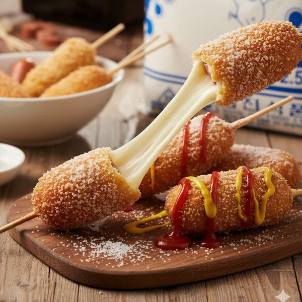 Harina Corndogs Coreanos Shin Jin Food 2 5kg 03 Harina para Corndogs Coreanos Premium Shin Jin Food 2.5kg – Mezcla para Korean Corn Dog