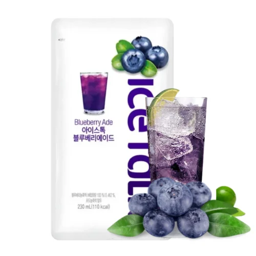 Ice Talk Blueberry 230ml – Bebida Coreana de Arándano