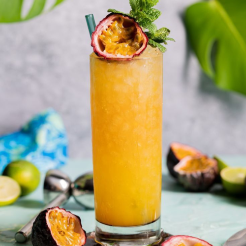 Ice Talk Mango Maracuyá 230ml – Bebida Coreana Tropical