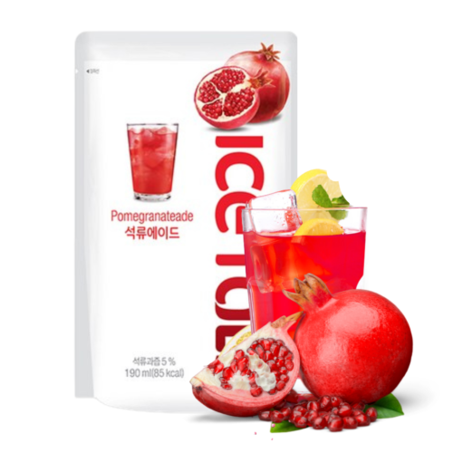 Ice Talk Pomegranate 230ml – Bebida Coreana de Granada
