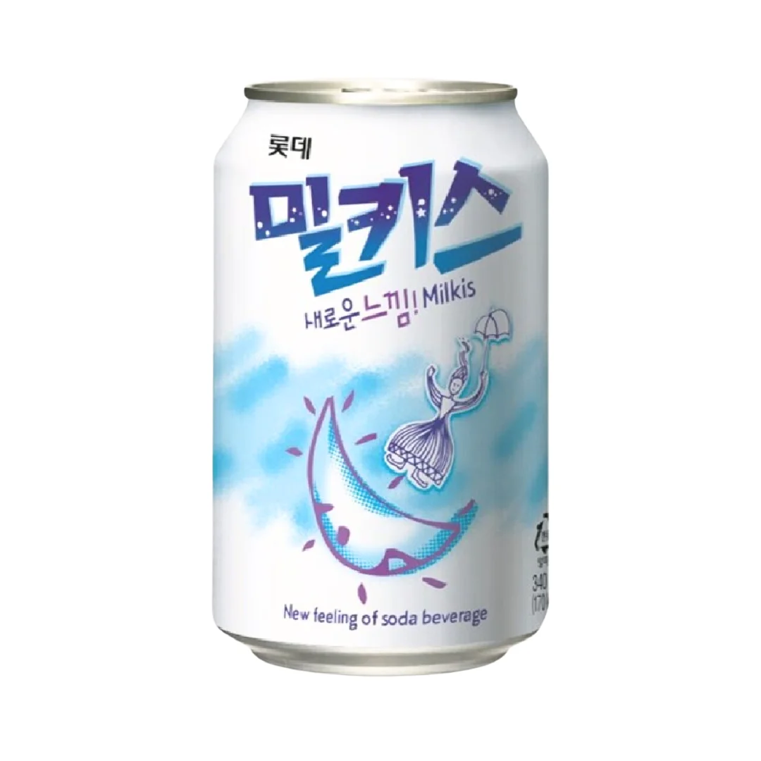 Milkis Original 340ml – Bebida Gaseosa Coreana con Leche