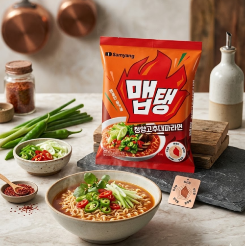 Ramen Samyang Bolsa (Chili rojo y Cebolla verde)
