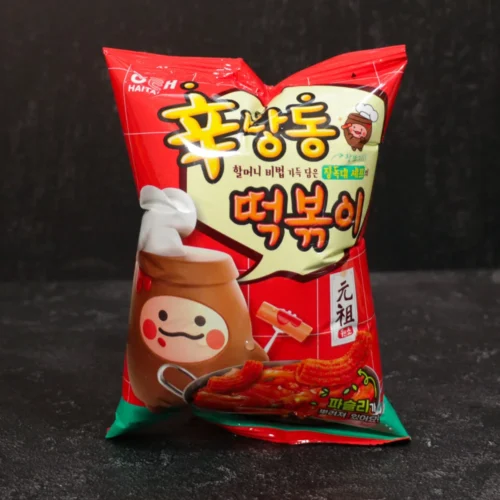 Snack Haitai Sindangdong Tteokbokki – Bocadillo Coreano Dulce Picante Sabor Tteokbokki