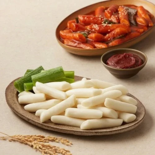 Tteokbokki Rice Cake Lavima 500g – Pastel de Arroz Coreano
