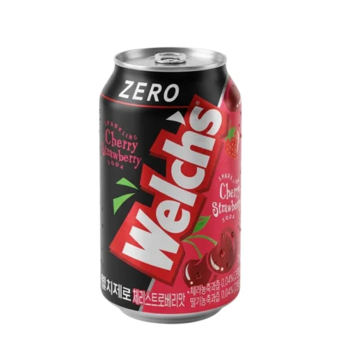 Welch's Zero Cherry 355ml – Bebida Sin Azúcar de Cereza