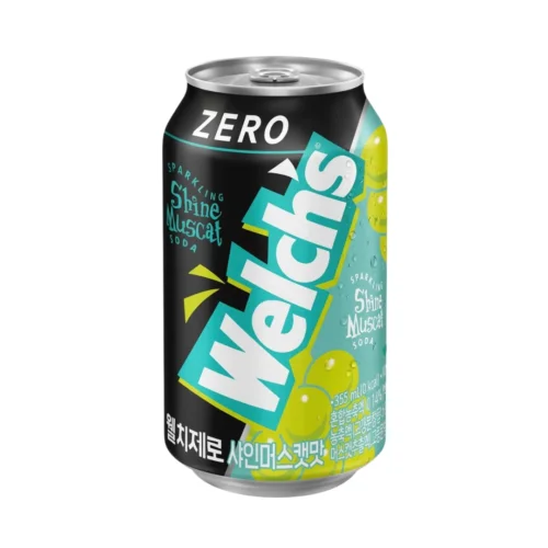 Welch's Zero Shine Muscat 355ml – Bebida Zero de Uva Verde