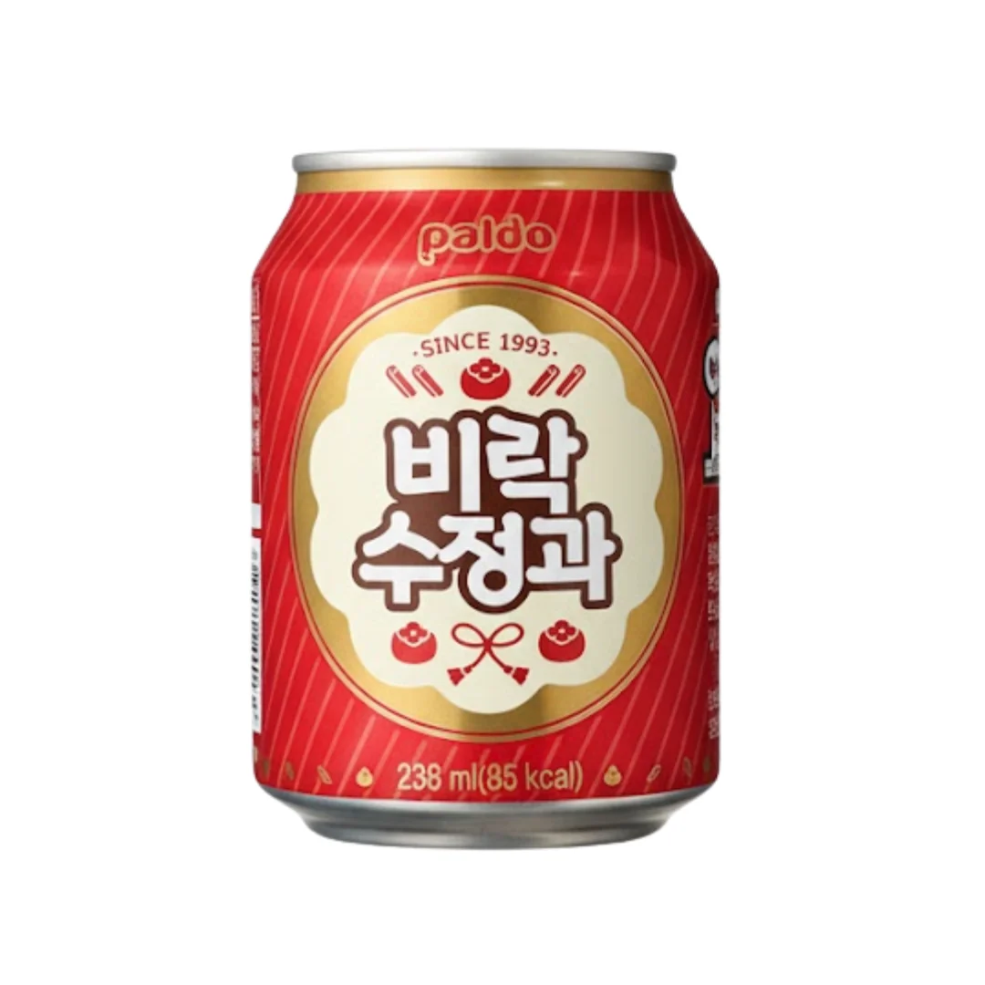 Bebida Tradicional Coreana de Canela y Jengibre Paldo Birak Sujeonggwa – Ponche de Caqui Since 1993