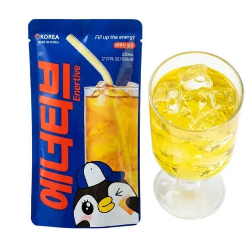Bebida Energética Enertive Pouch 250ml – Bebida Vitamínica Coreana con Vitamina C y Taurina