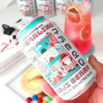 Bebida Sparkling Goji Berry Coreana (구기자소다) – Soda Gasificada de Baya Goji de Cheongyang 350ml