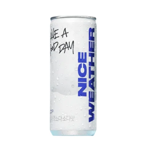 Bebida Zero Soda Té Verde Coreana 250ml – Bebida Gasificada Sin Azúcar Nice Weather