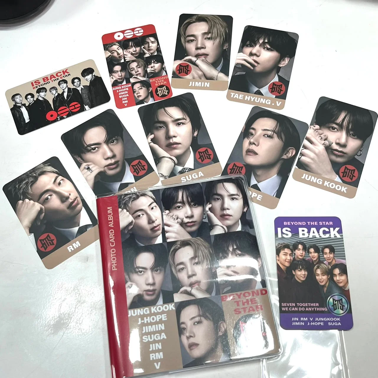 BTS Photocard Album + Set de Photocards Ver.1 – Colección Oficial de Fotos BTS Edición Original Limitada