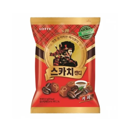 Caramelos de Café Lotte Scotch Candy Coffee – El Dulce Coreano de Café Más Icónico Desde los 80s