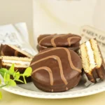 Pastel de Chocolate Relleno Crema Blanca Lotte Mongshell Dream Cake Original 6 Unidades – Snack Coreano Premium Clásico