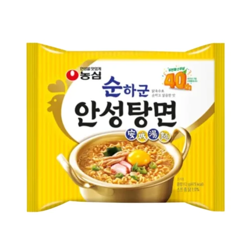 Ramen Nongshim Ansungtangmyeon Suave – Ramen Coreano de Caldo Dorado Reconfortante
