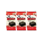 Snack de Alga Coreana Picante Kimnori Gwangcheon – Pack 3 Unidades | Gim Premium Tostado Picante